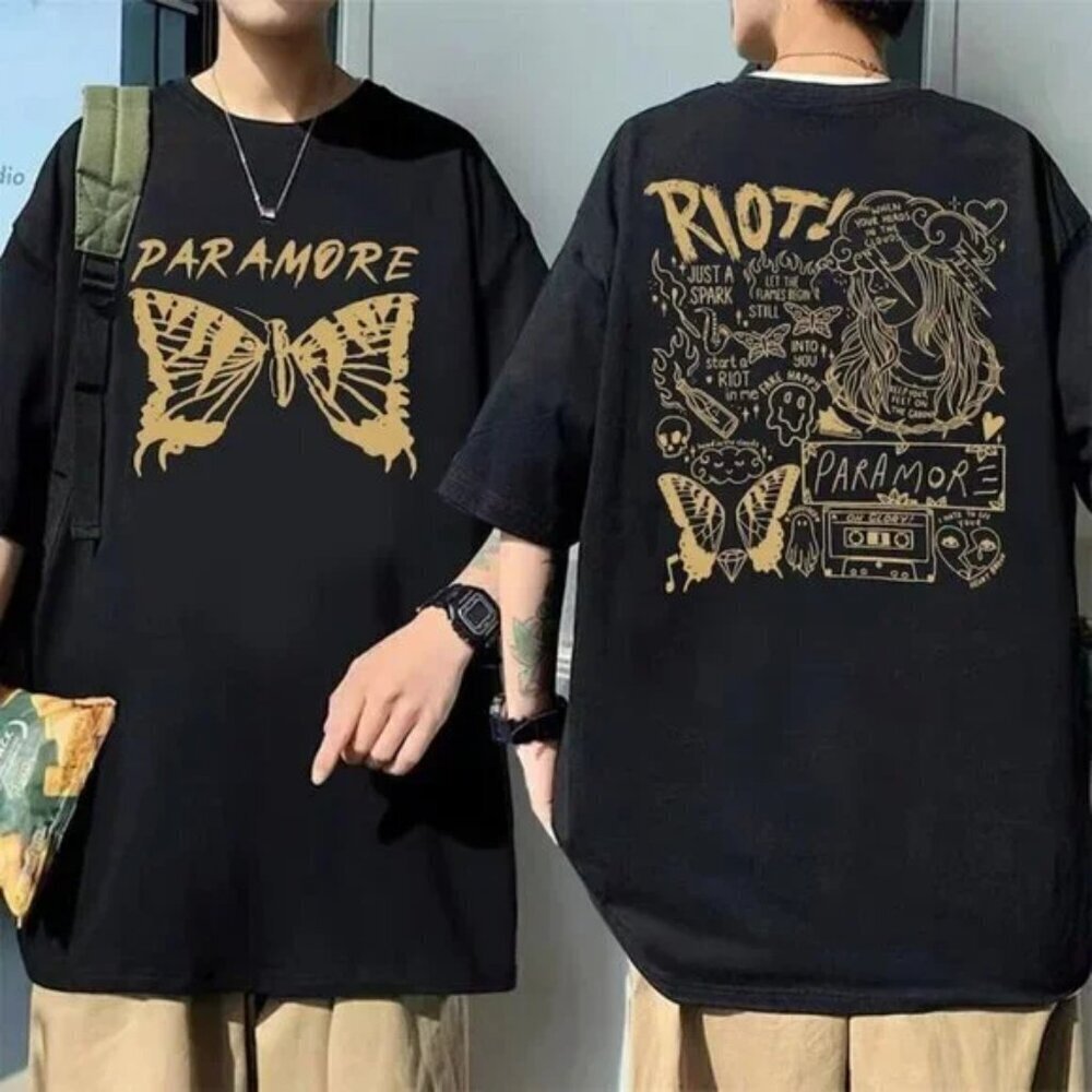 Paramore Doodle Shirt Paramore Album Lyrics Sweatshirt 2 Sided